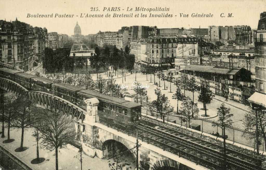 CM 215 - Le Métropolitain, Avenue de Breteuil et les Invalides