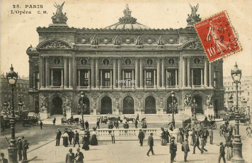 CM 25 - PARIS - L'Opéra (vue 3)