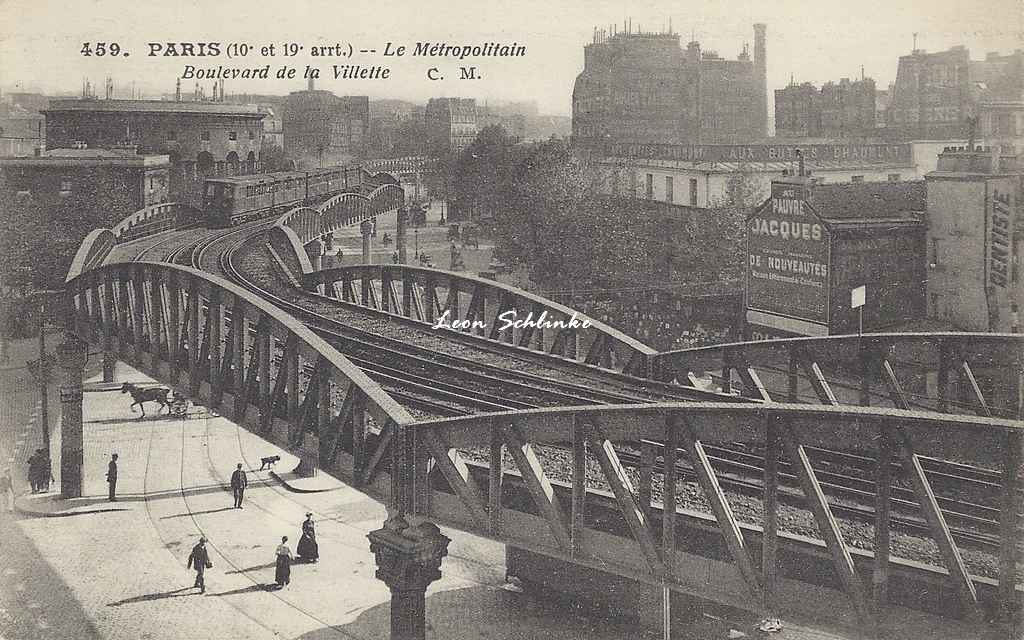 CM 459 - Le Métropolitain Boulevard de la Villette