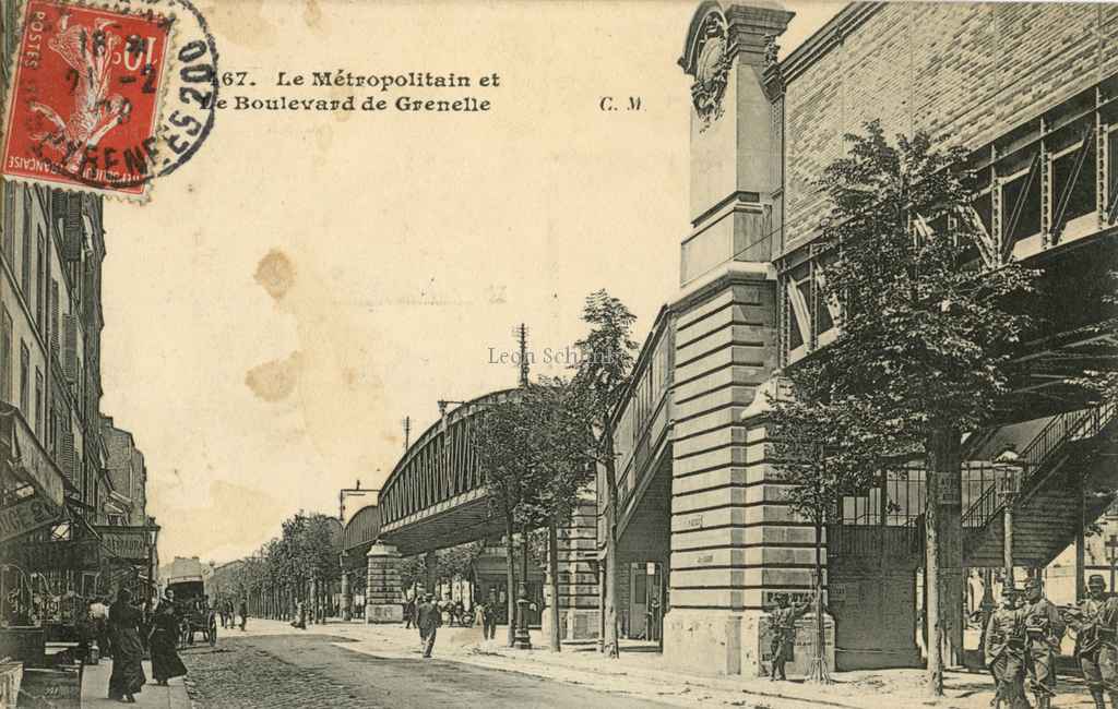 CM 467 - Le Métropolitain et le Boulevard de Grenelle
