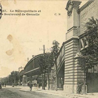 CM 467 - Le Métropolitain et le Boulevard de Grenelle