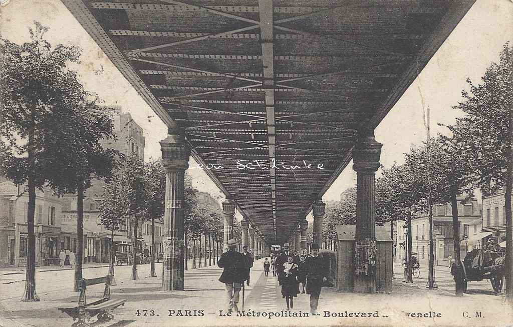 CM 473 - Le Métropolitain - Boulevard de Grenelle