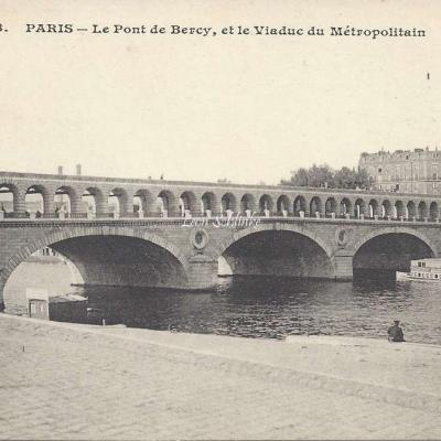 CM 728 - Le Pont de Bercy et le Viaduc du Metropolitain