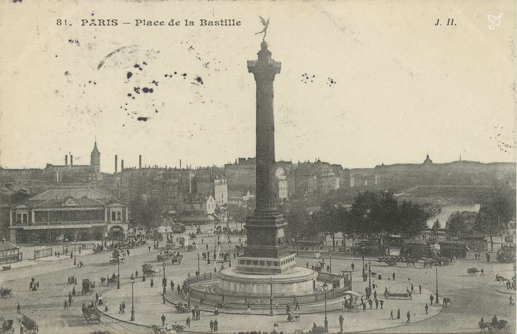 CM 81 - PARIS - Place de la Bastille