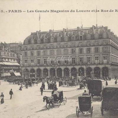 CM - 838 - Les Grands Magasins du Louvre et la Rue de Rivoli