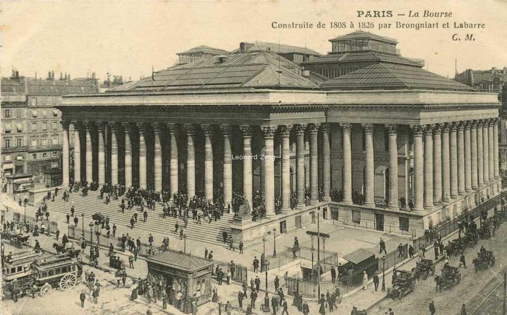 CM - PARIS - La Bourse