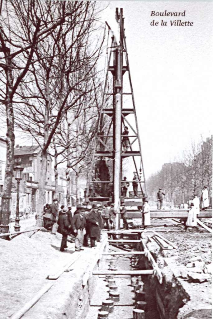 CMP 1900-1903 - Boulevard de  la Villette