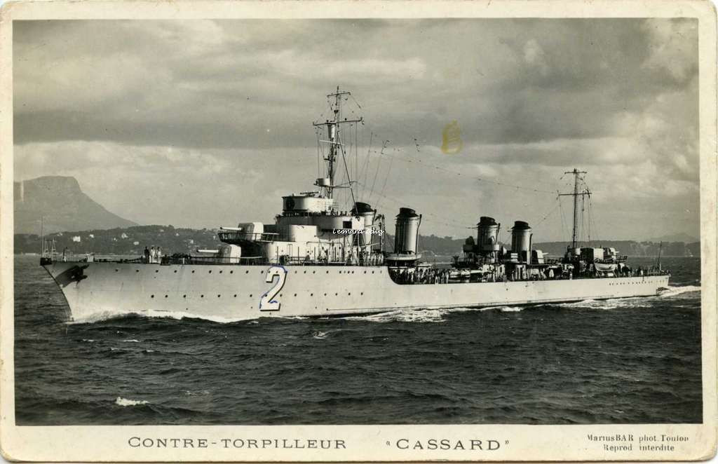 Contre-torpilleur CASSARD