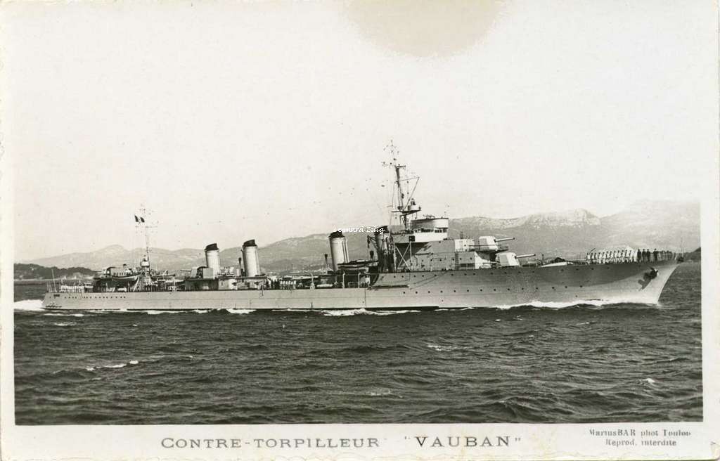 Contre-torpilleur VAUBAN