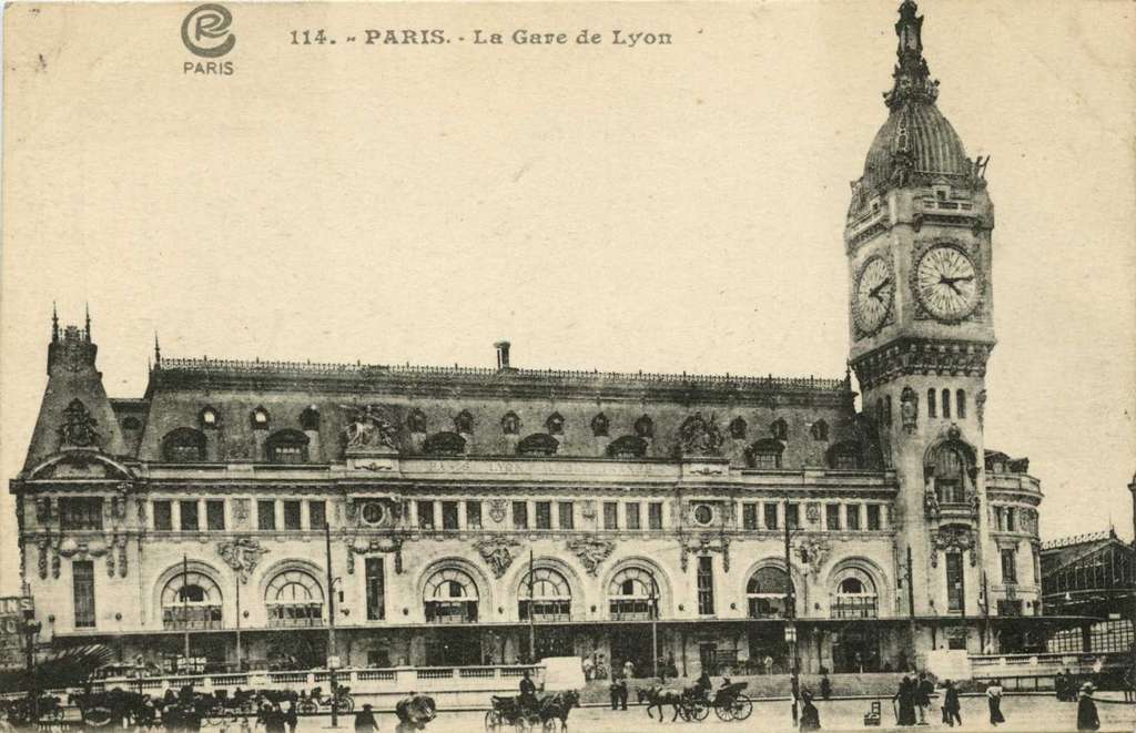 CR 114 - PARIS - La Gare de Lyon