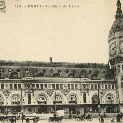 CR 114 - PARIS - La Gare de Lyon
