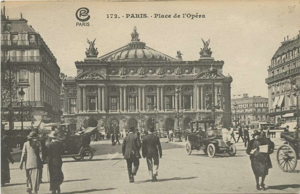 CR 172 - PARIS - Place de l'Opéra