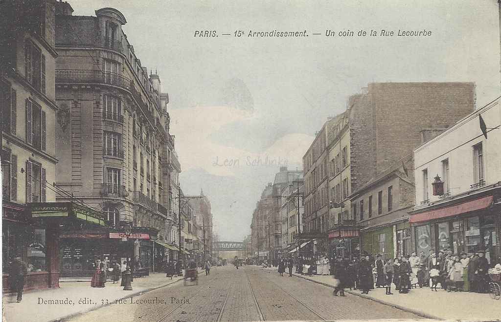 Demaude - Un coin de la Rue Lecourbe