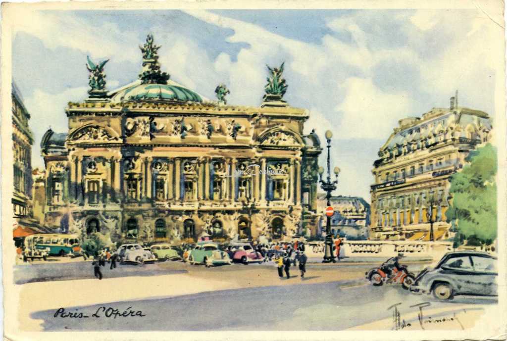 DIA Paris 4 - PARIS AU PINCEAU - L'Opéra