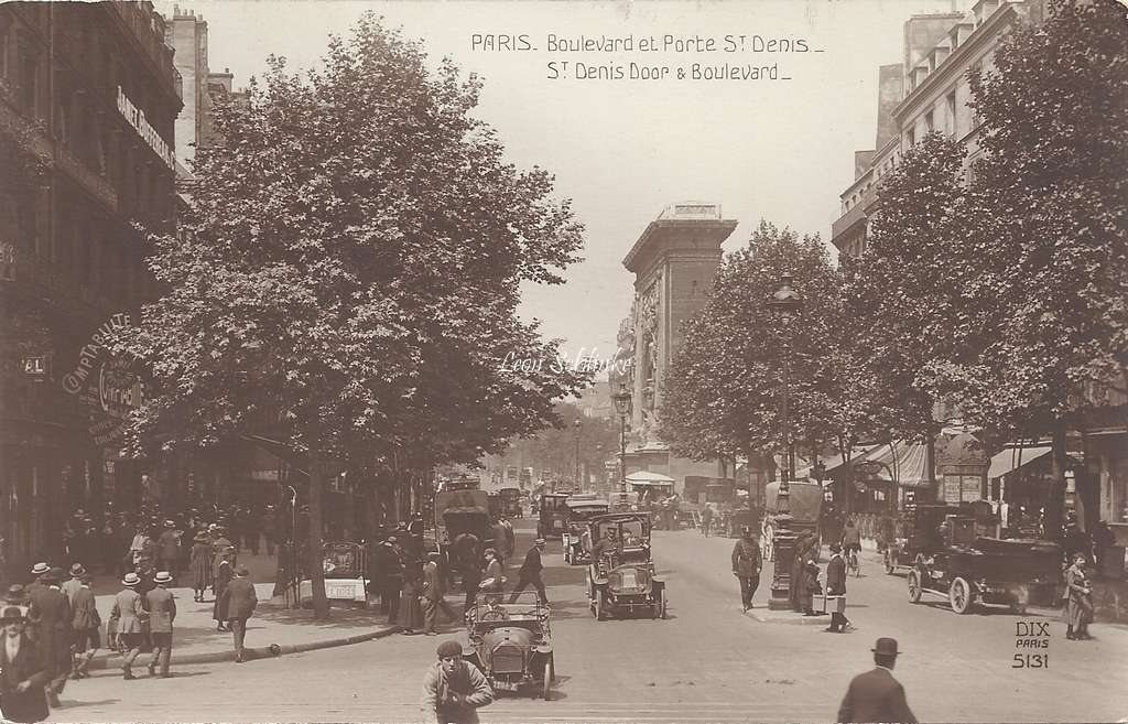 DIX 5131 - Boulevard et Porte St-Denis