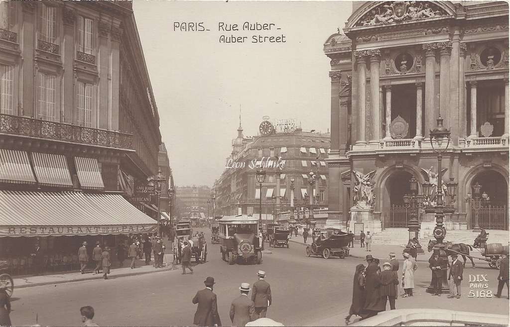 DIX 5168 - Rue Auber