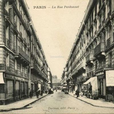 Durieux - PARIS - La Rue Perdonnet