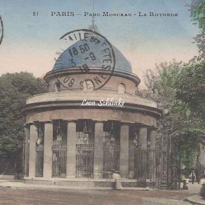 E.Malcuit 51 - Parc Monceau - La Rotonde