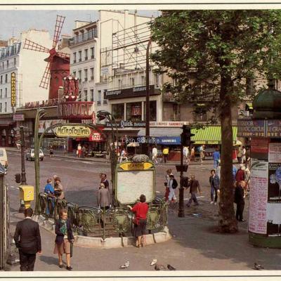 Ed. de la Tour 288 - Moulin Rouge et Place Blanche