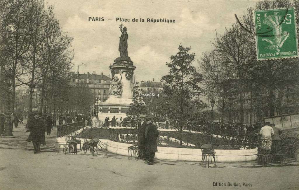 Guillot - PARIS - Place de la République