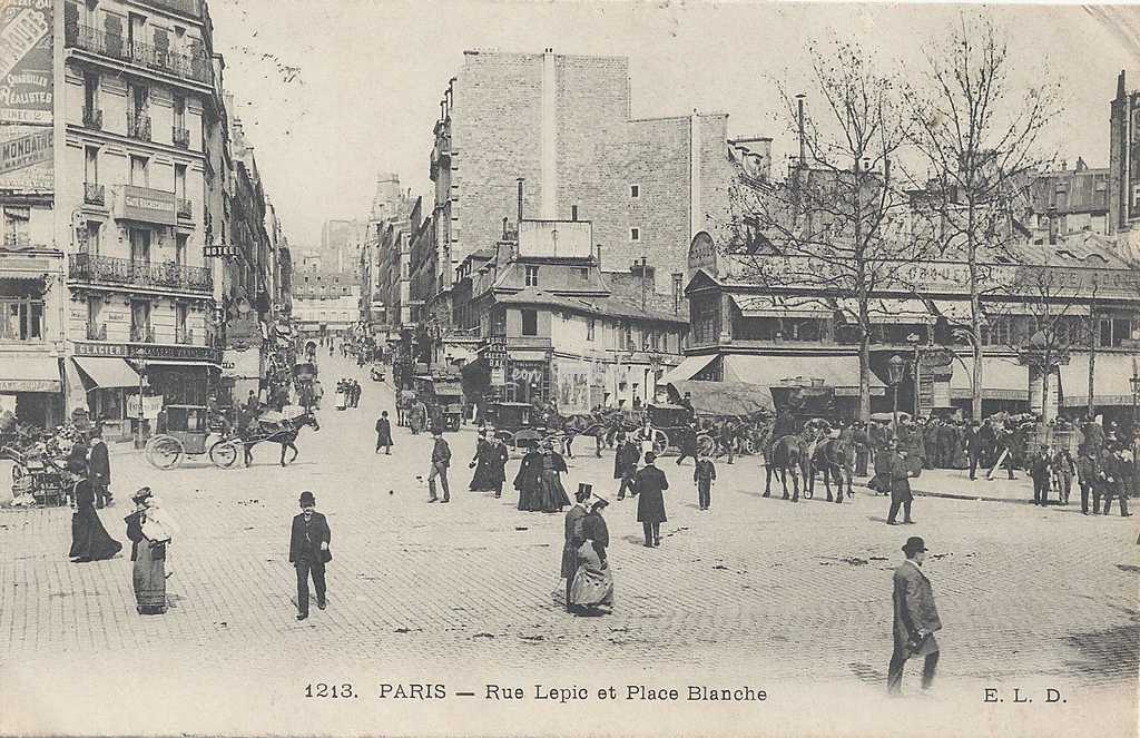 ELD 1213 - Rue Lepic et Place Blanche