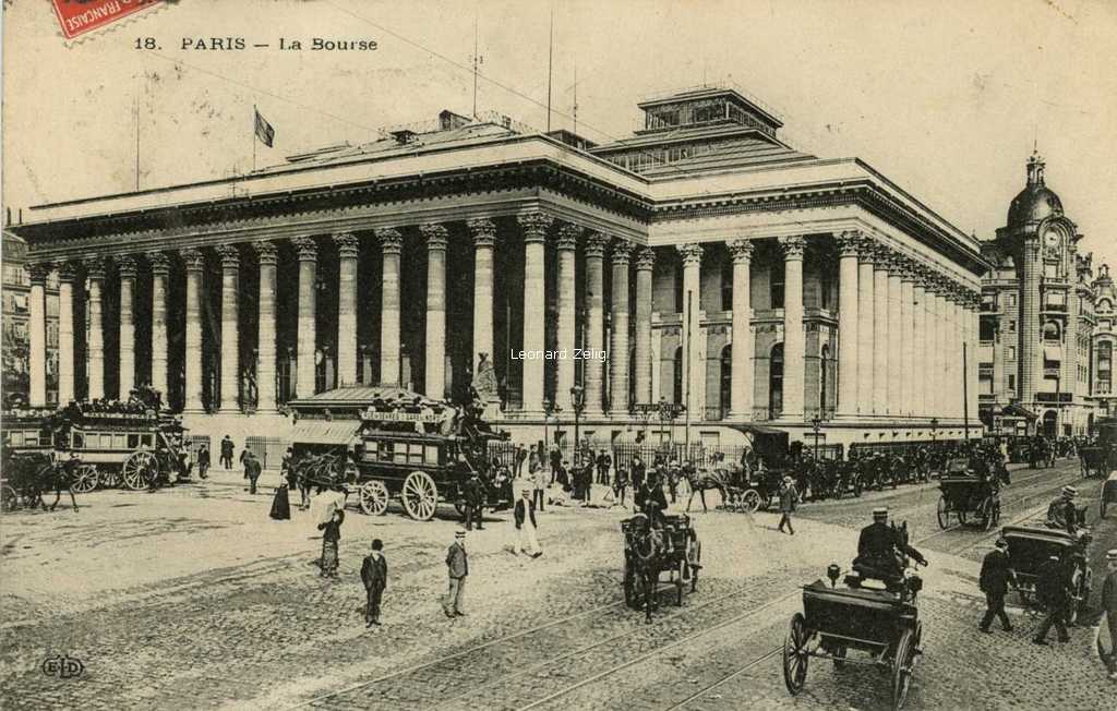 ELD 18 - PARIS - La Bourse
