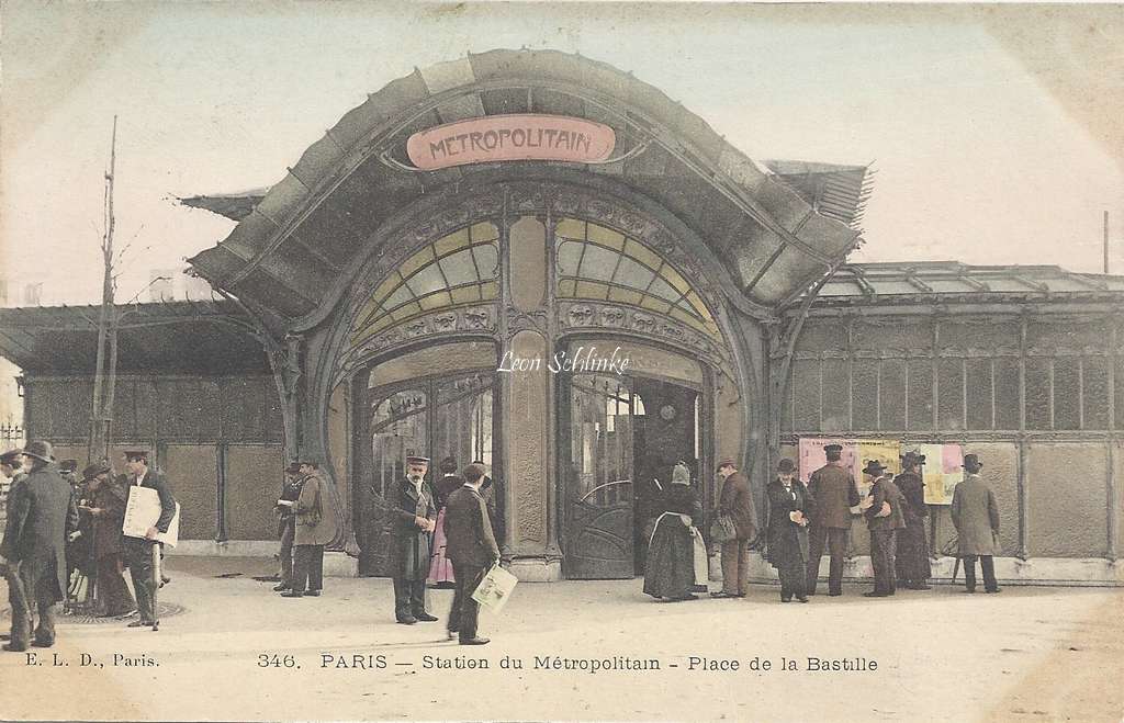 ELD 346 - Station du Metropolitain - Place de la Bastille