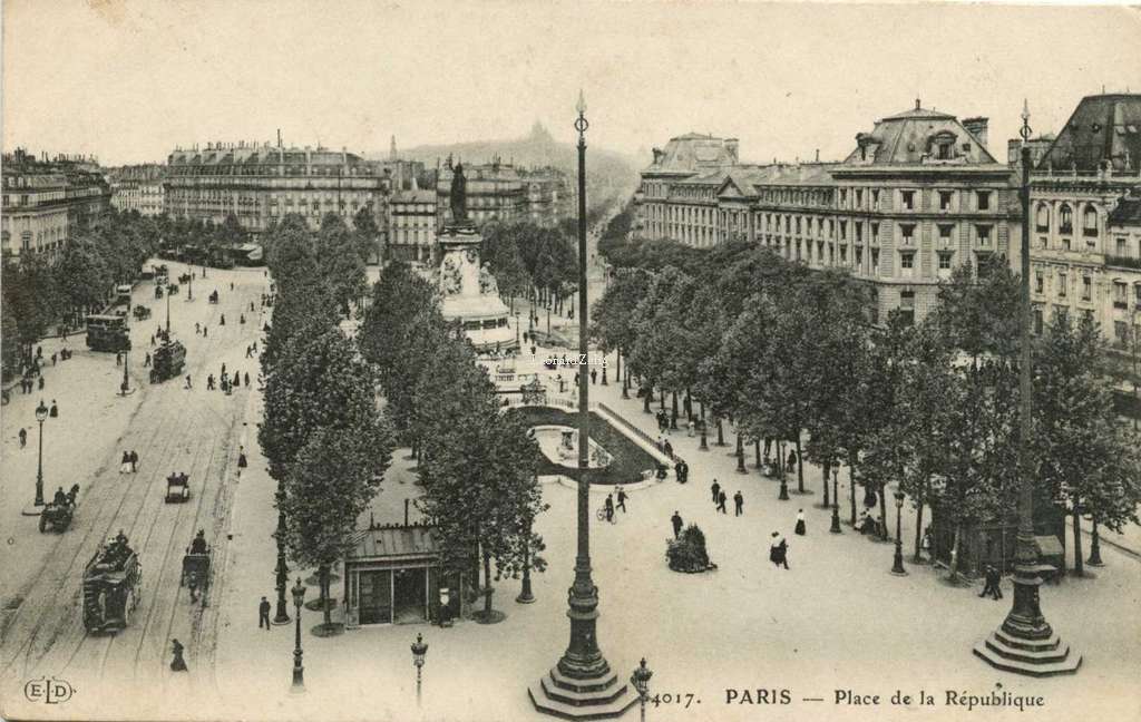 ELD 4017 - PARIS - Place de la République