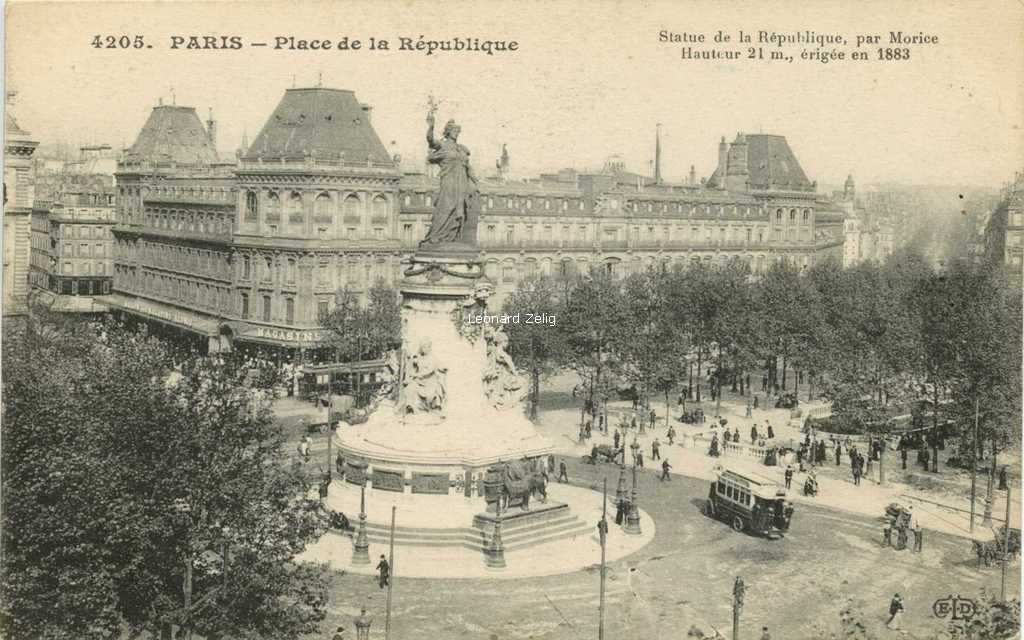ELD 4205 - PARIS - Place de la République
