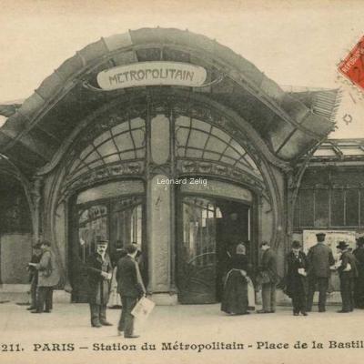 ELD 4211 - PARIS - Station du Métropolitain - Place de la Bastille