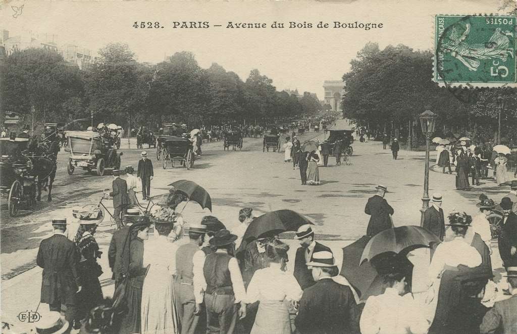 ELD 4528 - PARIS - Avenue du Bois de Boulogne
