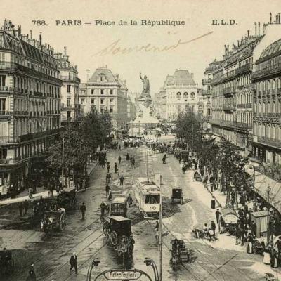 ELD 788 - PARIS - Place de la République