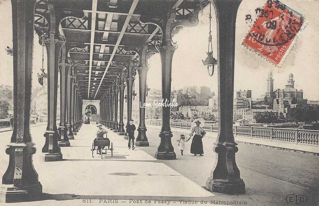 ELD 811 - Pont de Passy - Viaduc du Métropolitain