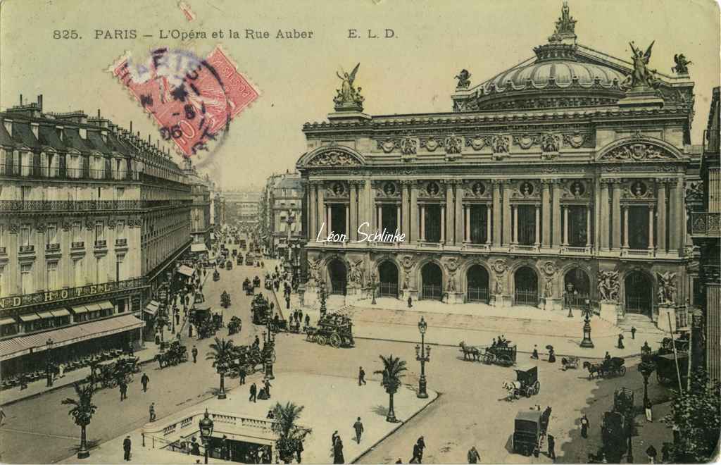 ELD 825 - L'Opéra et la Rue Auber