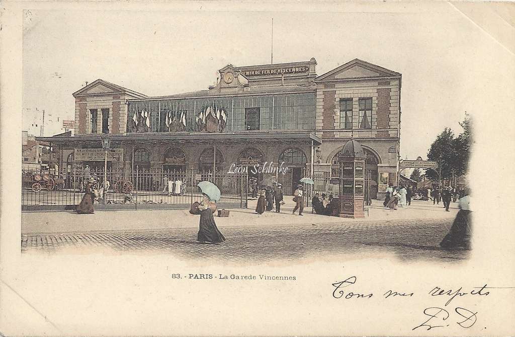 ELD 83 -  La Gare de Vincennes