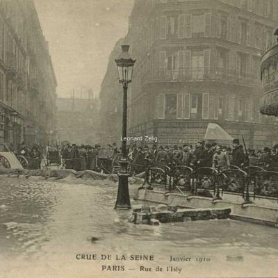 ELD - Crue de la Seine - PARIS - Rue d'Isly