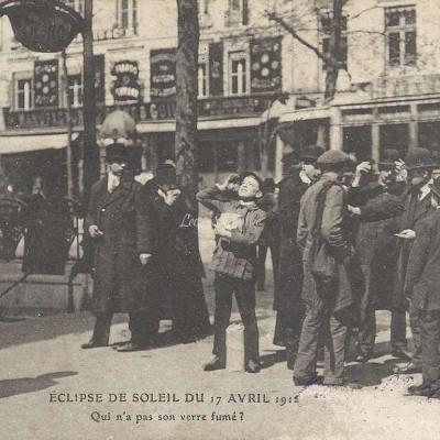 ELD - Eclipse de Soleil du 17Avril 1912 - Qui n'a pas son verre fumé