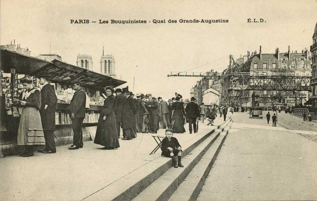 ELD - PARIS - Les Bouquinistes - Quai des Grands-Augustins