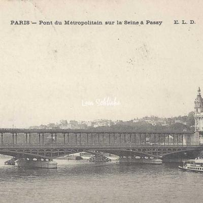 ELD - Pont du Metropolitain sur la Seine à Passy
