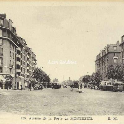 EM 955 - Avenue de la Porte de Montreuil