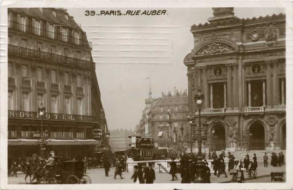 EOK 39 - PARIS - Rue Auber