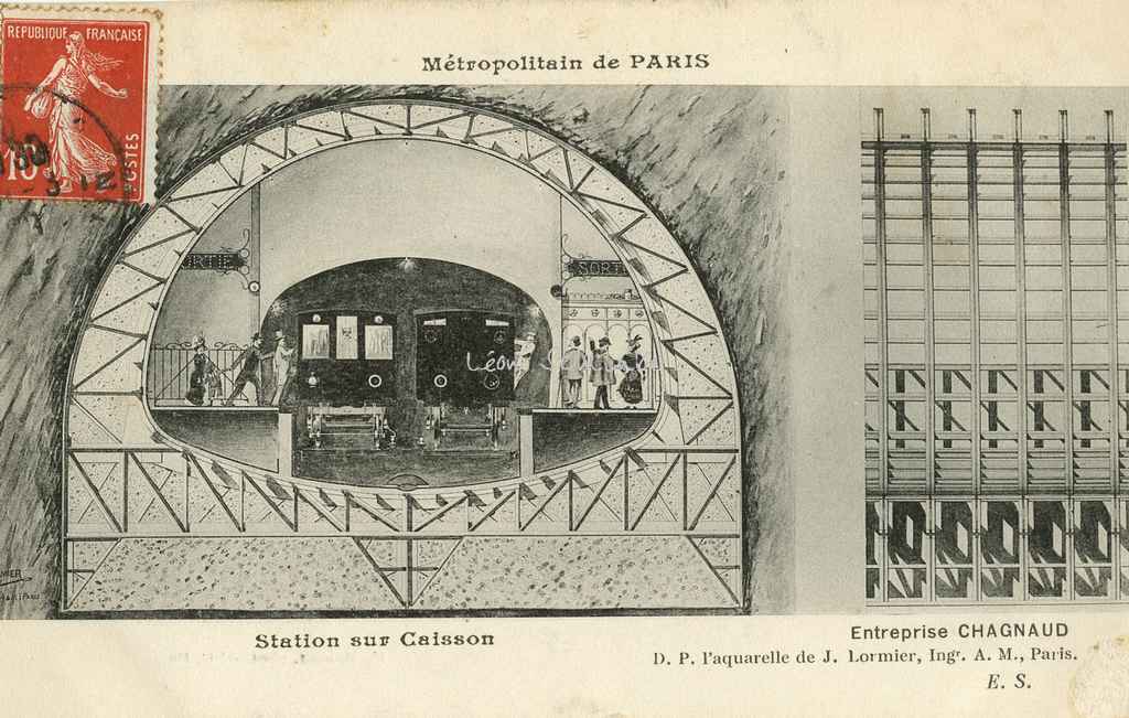 ES - Ent. CHAGNAUD - Station sur Caisson