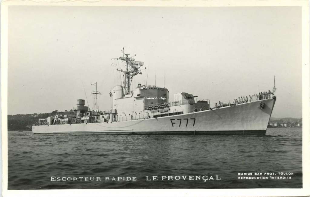 Escorteur rapide LE PROVENÇAL