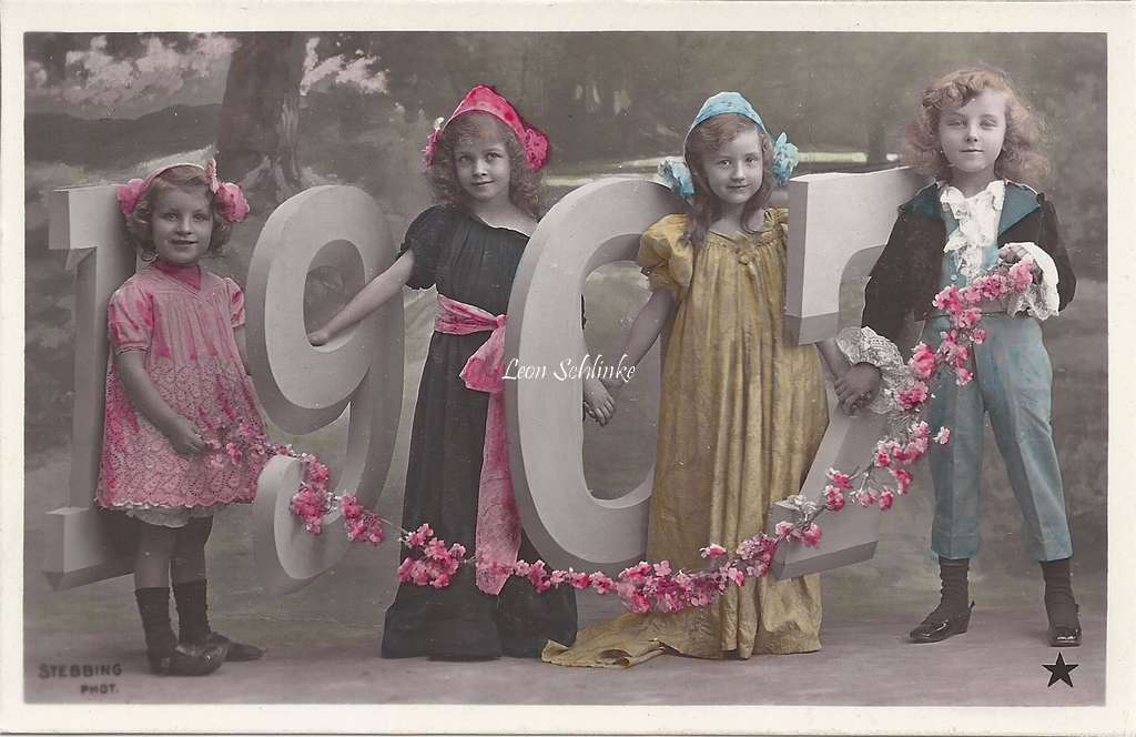 Etoile - Voeux 1907