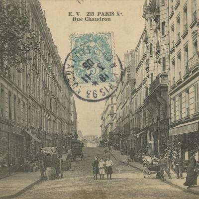 EV 233 - PARIS X° - Rue Chaudron