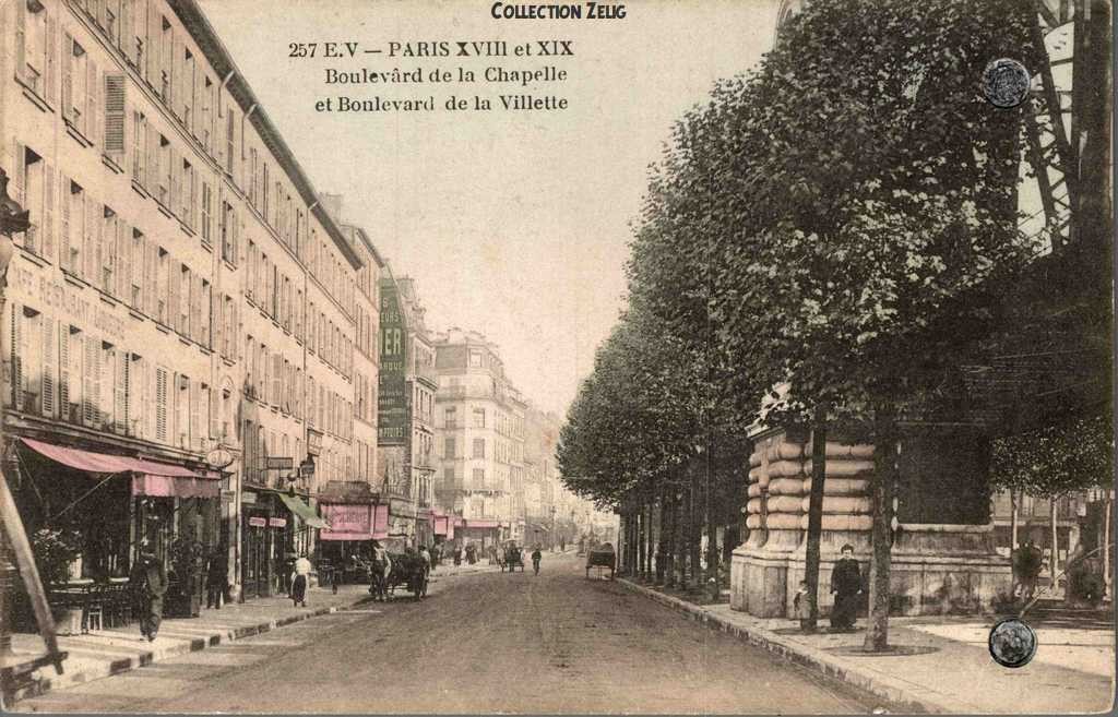 EV 257 - Boulevard de la Chapelle et Boulevard de la Villette