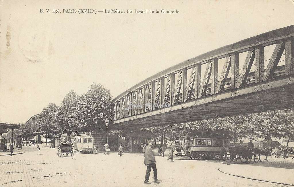 EV 456 - Le Métro, Boulevard de la Chapelle
