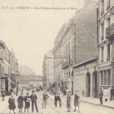EV 477 - Rue Château·Landon et le Métro