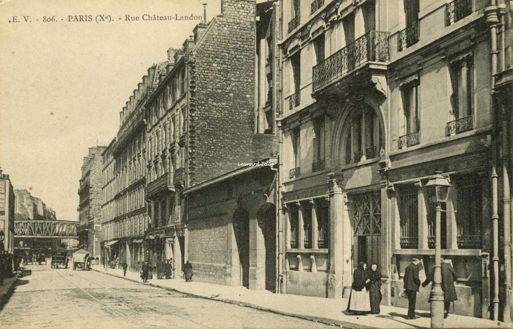 EV 806 - PARIS - Rue Château-Landon