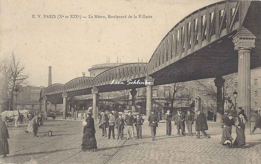 EV - Le Métro, Boulevard de la Villette